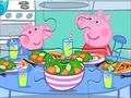 Jogo Quebra-cabeça: hora do jantar da Peppa  online