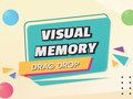 Jogo Arrastar e soltar da memória visual  online