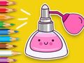Jogo Livro para colorir: frasco de perfume  online
