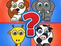 Jogo Questionário para crianças: bom senso animal  online