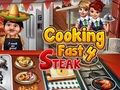 Jogo Cozinhando rápido 4 bifes  online