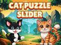 Jogo Controle deslizante de quebra-cabeça de gato  online