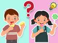Jogo Questionário para crianças: Qual é o gosto deles?  online