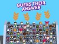 Jogo Adivinhe a resposta deles  online