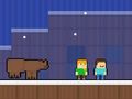 Jogo Escola de Animais PixelCraft  online
