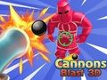 Jogo Explosão de canhões 3D  online