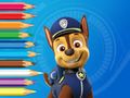 Jogo Livro para colorir: Paw Patrol Chase  online