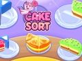 Jogo Quebra-cabeça de classificação de bolo 3D  online
