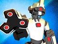 Jogo Destruidor de robôs LaserMan  online