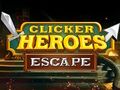 Jogo Fuga dos Heróis Clicker  online