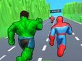 Jogo Transformação de super-herói - mudança de corrida  online
