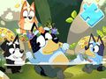 Jogo Quebra-cabeça: Bluey Pool Spa  online