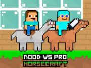Jogo Noob vs Pro Horsecraft online Jogo Noob vs Pro Horsecraft online