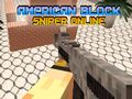 Jogo Sniper de Bloco Americano Online  online