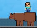 Jogo Fuja do Urso Noob  online