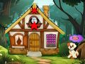Jogo Fuga do bangalô na floresta  online