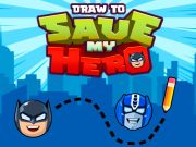Jogo Desenhe para salvar meu herói  online