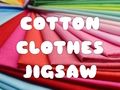 Jogo Quebra-cabeça de roupas de algodão  online