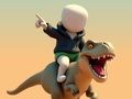 Jogo Stickman. Arena dos Dinossauros  online
