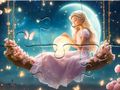 Jogo Quebra-cabeça: Fada da Lua  online