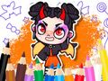 Jogo Livro para colorir: Avatar World Cute Devil  online