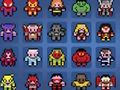 Jogo Imagens por Números - Super-heróis  online