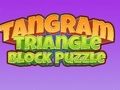 Jogo Quebra-cabeça de blocos triangulares Tangram  online