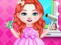 Jogo Salão de cabeleireiro Baby Bella Braid  online