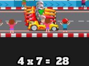 Jogo Corrida Matemática Quatro Aritmética  online