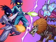 Jogo Stick Ninja Sobrevivência  online