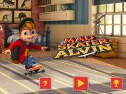 Jogo Patinador Louco Alvin  online