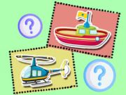 Jogo Questionário infantil: conheça o veículo  online