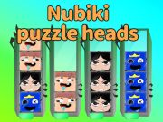 Jogo Cabeças de quebra-cabeça Nubiki  online