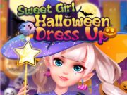 Jogo Doce menina Halloween vestir  online