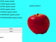 Jogo Clicker de maçã vermelha  online