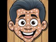 Jogo Pop de espinha de desenho animado  online