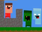 Jogo Nubiks constroem uma defesa contra zumbis  online