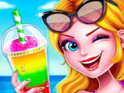 Jogo Maquiagem para festa na praia  online