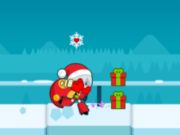Jogo Garota do Papai Noel correndo  online