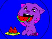 Jogo Livros para colorir do Talking Tom  online