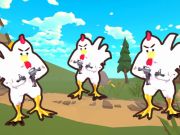 Jogo Atirador de galinha io  online