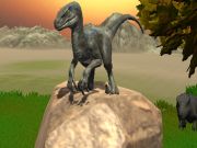 Jogo Ataque da cidade de simulador dino online