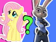 Jogo Questionário infantil: Senhoras animais  online
