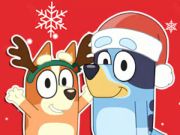 Jogo Quebra-cabeça: presente de Natal Bluey  online