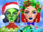 Jogo Ellie Maquiagem de Natal  online