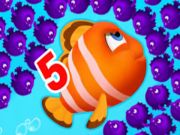 Jogo Mania do Domínio dos Peixes  online