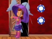Jogo Fuja da garota do dia chuvoso  online