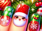 Jogo Feliz Natal Design de Unhas  online