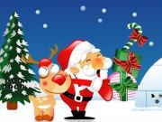 Jogo Salve os Amigos do Papai Noel  online