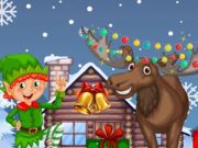 Jogo Presente de Natal Roxo  online
